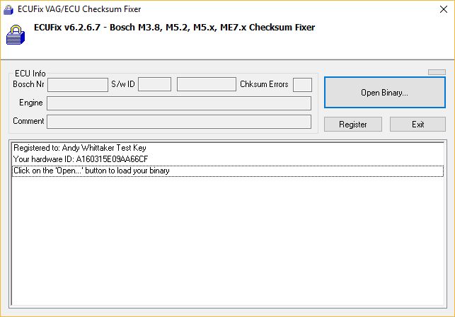 (image for) ECUFix Replacement License Key